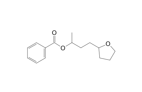 4-(Tetrahydrofuran-2-yl)butan-2-yl benzoate