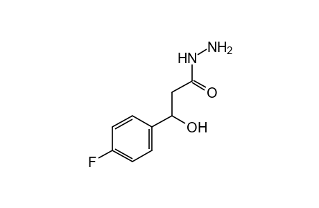 3-(p-FLUOROPHENYL)HYDRACRYLIC ACID, HYDRAZIDE