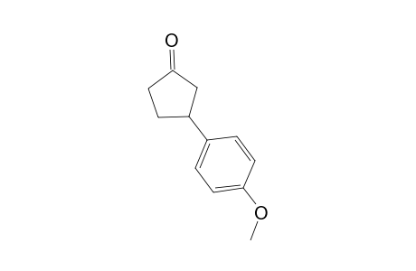 3-(4-Methoxyphenyl)-1-cyclopentanone