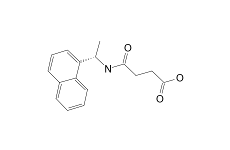 (S)-(-)-N-[1-(1-Naphthyl)ethyl]succinamic acid