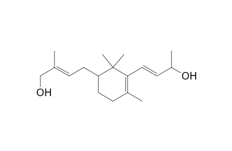 2-Buten-1-ol, 4-[3-(3-hydroxy-1-butenyl)-2,2,4-trimethyl-3-cyclohexen-1-yl]-2-methyl-