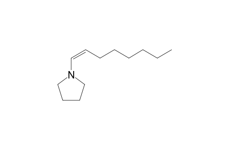 1-(Oct-1-en-1-yl)pyrrolidine