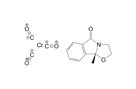 rac-Tricarbonyl[9b-exo-methyl-2,3-dihydrooxazolo[2,3-a]isoindol-5(9bH)-one]chromium(0)