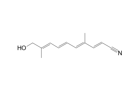 10-Hydroxy-4,9-dimethyldeca-2,4,6,8-tetraenenitrile