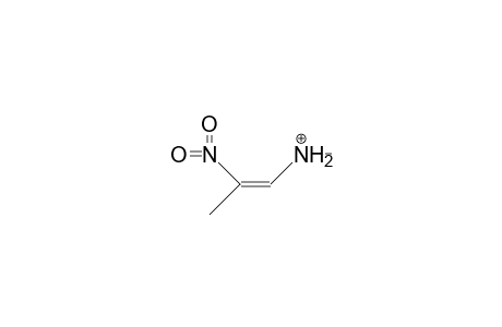 1-Methylamino-2-nitro-propene cation
