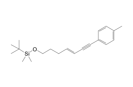 (E)-7-tert-Butyldimethylsilyloxy-1-p-tolyl-3-hepten-1-yne