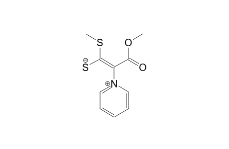 (E)-1-methoxy-3-(methylthio)-2-pyridin-1-ium-1-yl-3-thioxo-prop-1-en-1-olate