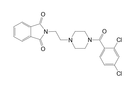 1H-Isoindole-1,3(2H)-dione, 2-[2-[4-(2,4-dichlorobenzoyl)-1-piperazinyl]ethyl]-