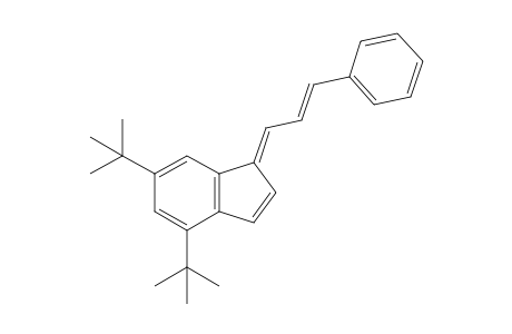 4,6-Di-tert-Butyl-1-(3-phenylallylidene)-1H-indene