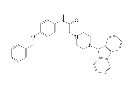 1-piperazineacetamide, 4-(9H-fluoren-9-yl)-N-[4-(phenylmethoxy)phenyl]-