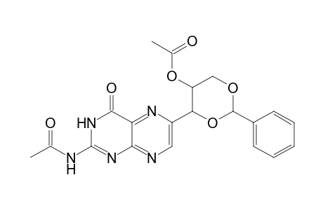 [4-(2-Acetamido-3,4-dihydro-4-oxopteridin-6-yl)-2-phenyl-1,3-dioxan-5-yl] Acetate