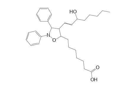 cis-5-(6-Carboxyhexyl)-trans-4-(trans-3-hydroxy-1-octenyl)-2,ref.-3-diphenylisoxazolidine