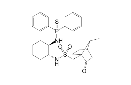 (1R,2R)-(+)-N-diphenylthiophosphoryl-N'-(C-(7,7'-dimethyl-2-oxo-bicyclo-[2,2,1]hept-1-yl)-methanesulfonamidecyclohexane-1,2-diamine