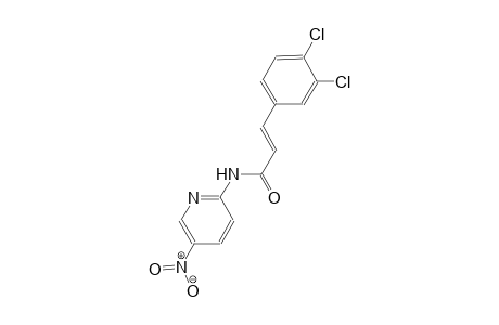 (2E)-3-(3,4-dichlorophenyl)-N-(5-nitro-2-pyridinyl)-2-propenamide