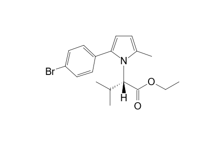 Ethyl Ester of (S)-2-[2-(4-Bromophenyl)-5-methyl-1H-pyrrol-1H-yl]-3-methylbutanoic Acid
