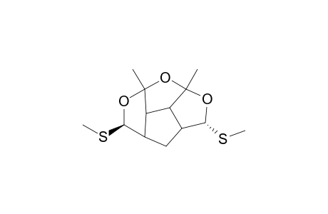 2.beta.,8.alpha.-Bis(methylthio)-4,6-dimethyl-3,5,7-trioxatetracyclo[7.2.1.0(4,11).0(6,10)]dodecane
