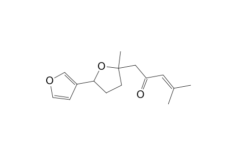 3-Penten-2-one, 1-[5-(3-furanyl)tetrahydro-2-methyl-2-furanyl]-4-methyl-