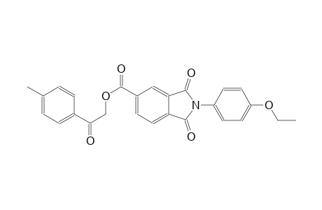 1H-isoindole-5-carboxylic acid, 2-(4-ethoxyphenyl)-2,3-dihydro-1,3-dioxo-, 2-(4-methylphenyl)-2-oxoethyl ester