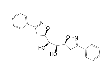 syn,syn,syn-1,2-Bis[3,3-(diphenyl)-1,2-isoxazol-5-yl]ethane-1,2-diol