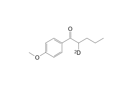 2-Deuterio-1-(4-methoxyphenyl)-1-pentanone
