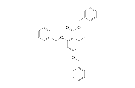 BENZYL-2,4-DIBENZYLOXY-6-METHYLBENZOATE