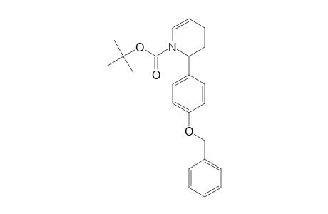 Tert-Butyl 2-(4-Benzyloxyphenyl)-3,4-dihydropyridine-1(2H)-carboxylate