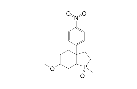 1-METHYL-3A-(PARA-NITROPHENYL)-OCTAHYDROPHOSPHINDOLE-1-OXIDE,ISOMER-#5