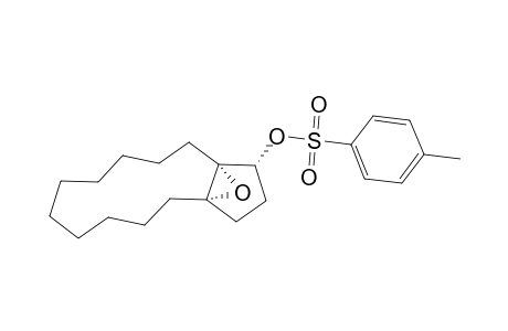 3a,13a-Epoxy-1H-cyclopentacyclododecen-1-ol, dodecahydro-, 4-methylbenzenesulfonate, (1R*,3aS*,13aR*)-