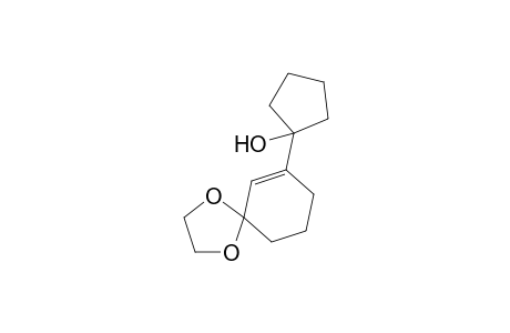 7-(1-Hydroxycyclopentyl)-1,4-dioxaspiro[4,5]dec-6-ene