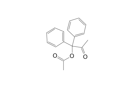 Acetic acid 2-oxo-1,1-diphenyl-propyl ester
