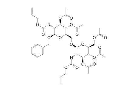 BENZYL-3,4-DI-O-ACETYL-6-O-(3,4,6-TRI-O-ACETYL)-2-ALLYLOXYCARBONYLAMINO-2-DESOXY-BETA-D-GLUCOPYRANOSYL)-2-ALLYLOXYCARBONYL-2-DESOXY-BETA-D-GLUCOPYRANOSIDE;COMP