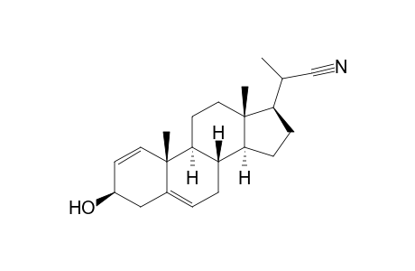 3-.beta.-Hydroxypregna-1,5-diene-20-carbonitrile