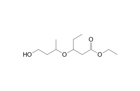 Ethyl 3-(4-hydroxybut-2-yloxy)-3-ethylpropanoate