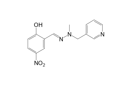 5-nitrosalicylaldehyde, methyl[(3-pyridyl)methyl]hydrazone