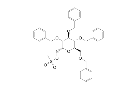 (2,3,4,6-TETRA-O-BENZYL-D-GLUCOPYRANOSYLIDENE)-AMINO-METHANESULFONATE