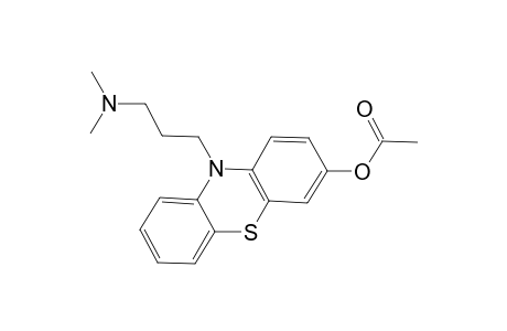 10H-Phenothiazin-3-ol, 10-[3-(dimethylamino)propyl]-, acetate (ester)