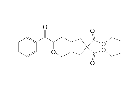 (+)-4-Benzoyl-8,8-diethoxycarbonyl-3-oxabicyclo[4.3.0]non-1(6)-ene