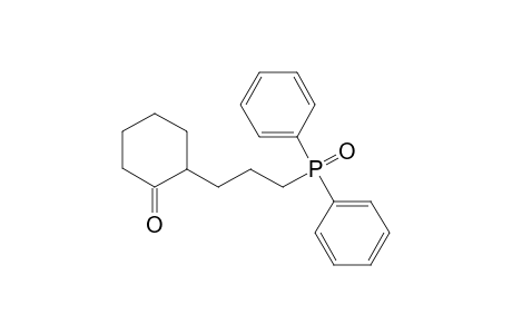 3-(2-Diphenylphosphinoylpropyl)cyclohexanone