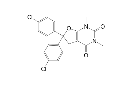 5,7-Dimethyl-2,2-bis(4-chlorodiphenyl)-5,7-diaza-2,3,4,5,6,7-hexahydrobenzo[b]furan-4,6-dione
