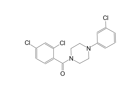 1-(3-Chlorophenyl)-4-(2,4-dichlorobenzoyl)piperazine