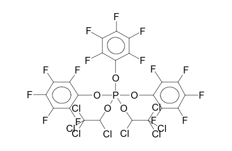 TRIS(PENTAFLUOROPHENOXY)BIS(1,2,2,2-TETRACHLOROETHOXY)PHOSPHORANE