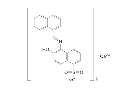 1-Naphthylamine -> 2-naphthol-5-sulfonic acid, ca-salt