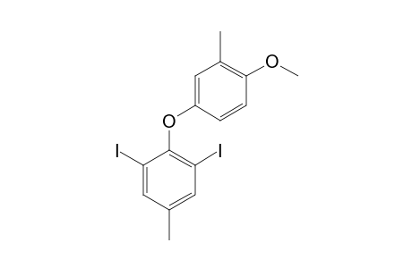 2-Methyl-4-(2,6-dijodo-4-methylphenoxy)-anisol
