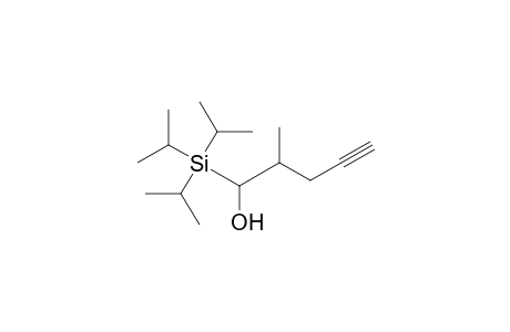 (Tri-isopropylsilyl)-2-methyl-4-pentyn-1-ol
