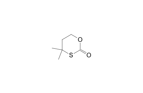 4,4-Dimethyl-1,3-oxathian-2-one