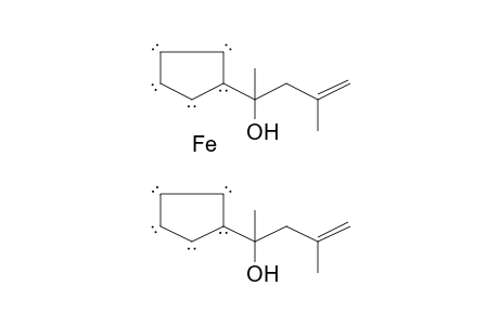 Iron, bis[(2-hydroxy-4-methylpent-4-en-2-yl)cyclopentadienyl]