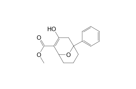 3-Hydroxy-5-phenyl-2-(methoxycarbonyl)-9-oxabicyclo[3.3.1]non-2-ene