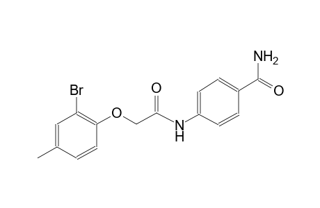benzamide, 4-[[(2-bromo-4-methylphenoxy)acetyl]amino]-