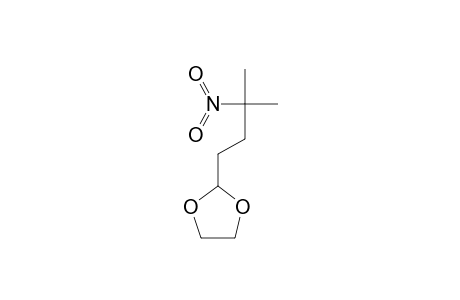 2-(3-Methyl-3-nitrobutyl)-1,3-dioxolane