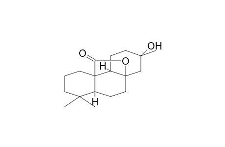 2H,6H-8A,4A-(EPOXYMETHANO)PHENETHREN-12-ONE, DECAHYDRO-7-HYDROXY-1,1,7-TRIMETHYL-